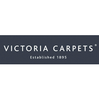Victoria Carpets logo with 'established 1895' byline