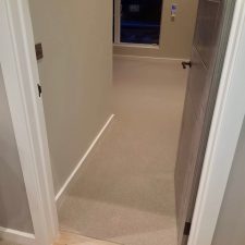 View of a room with beige colour carpet fitted over Cloud 9 underlay.