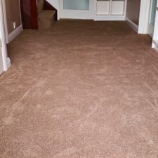 View of hall fitted with Westex Carpets flooring from the Ultima Major range in Cinnamon