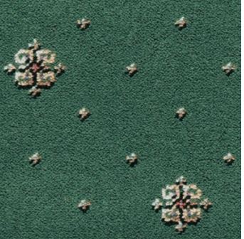 Closeup of the Athenia patterned carpet by Ulster Carpets