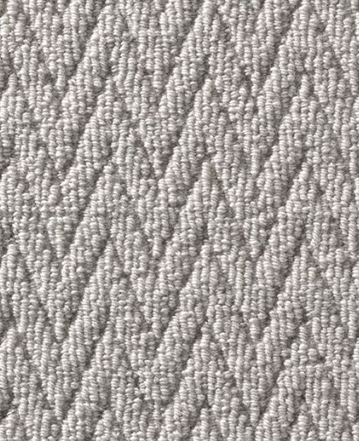 A closeup zigzag carpet from the Urban range by Ulster Carpets